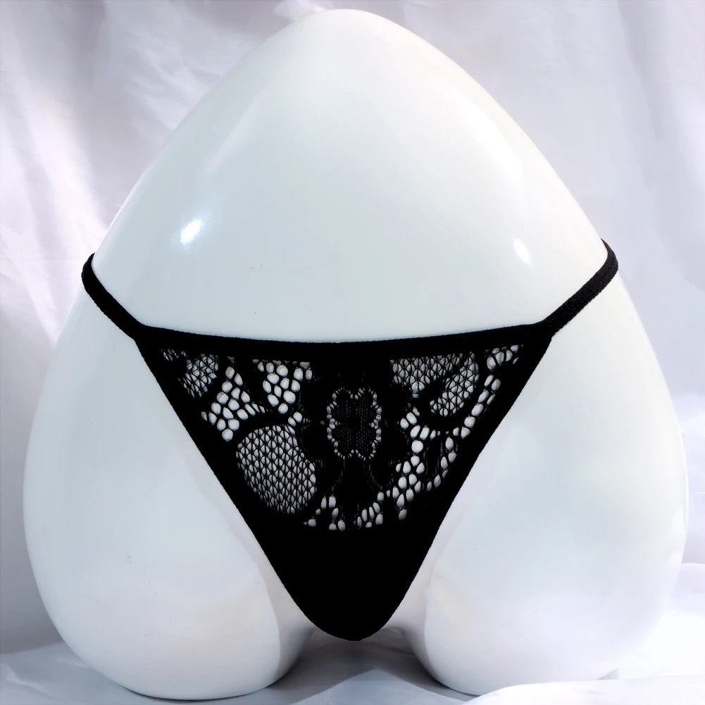 Sexy Lace Custom Name T-Back Thong