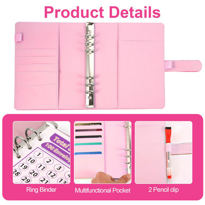 Money Saving Challenge Binder - 100 envelopes