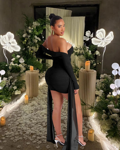Strapless Bandage Tube Top Mini Dress