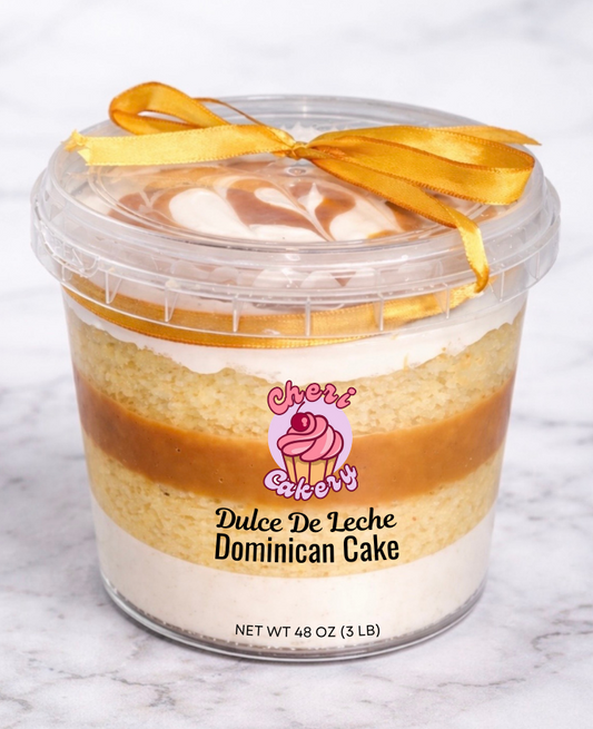 Dominican Cake in a Tub