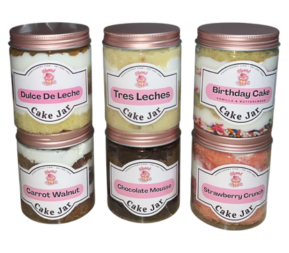 Cake Jars - 8 Oz