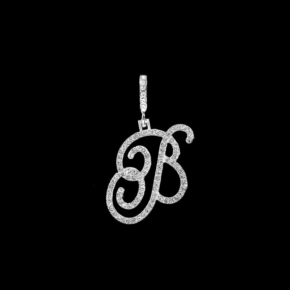 Lexy Initial Curve Necklace