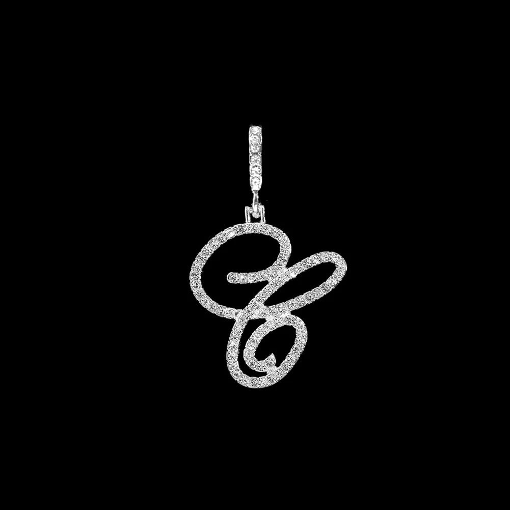 Lexy Initial Curve Necklace