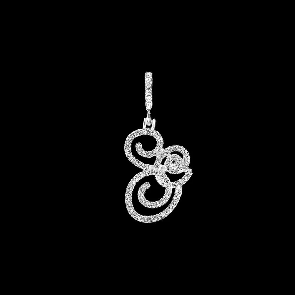 Lexy Initial Curve Necklace