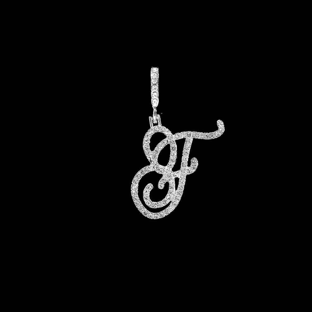 Lexy Initial Curve Necklace