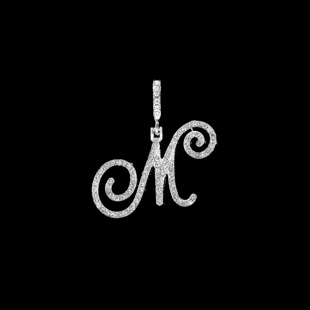 Lexy Initial Curve Necklace