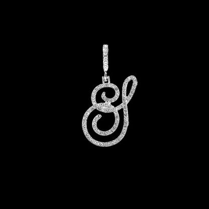 Lexy Initial Curve Necklace