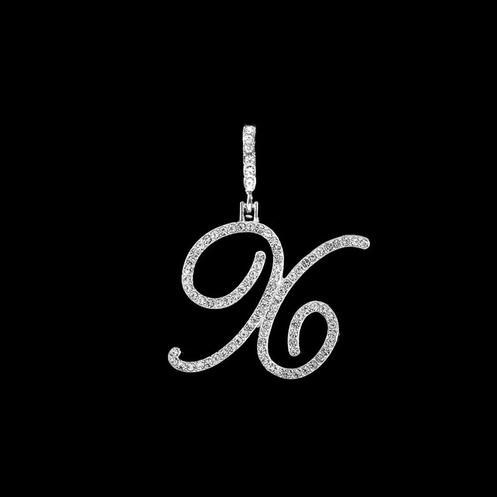 Lexy Initial Curve Necklace