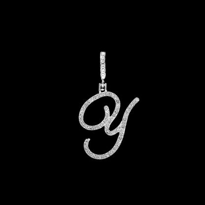 Lexy Initial Curve Necklace