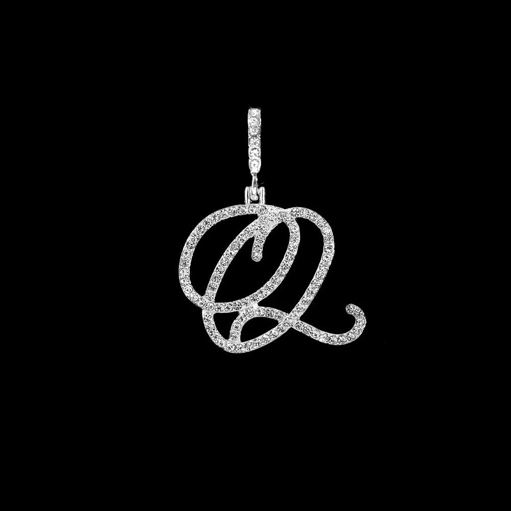 Lexy Initial Curve Necklace