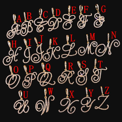 Lexy Initial Curve Necklace