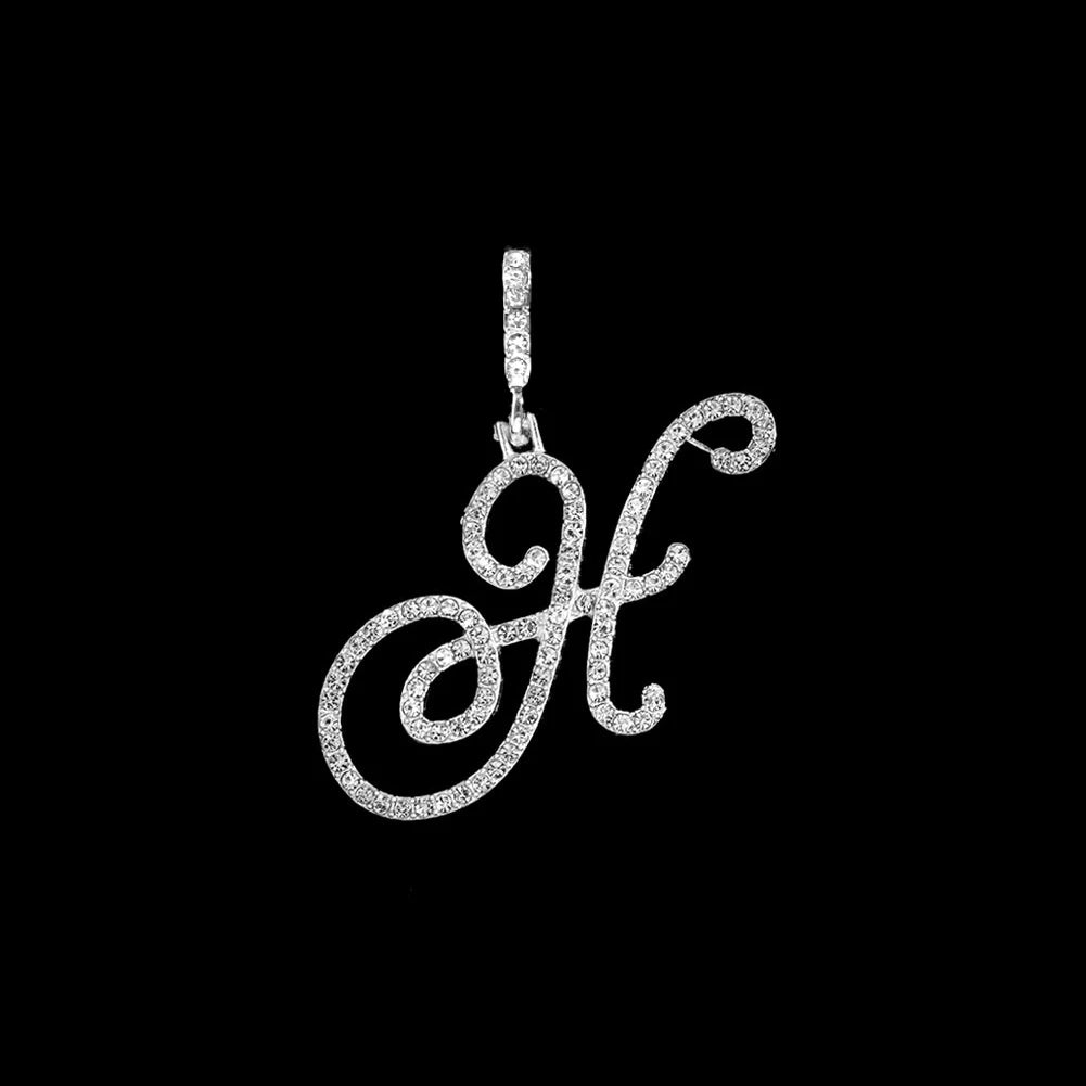Lexy Initial Curve Necklace