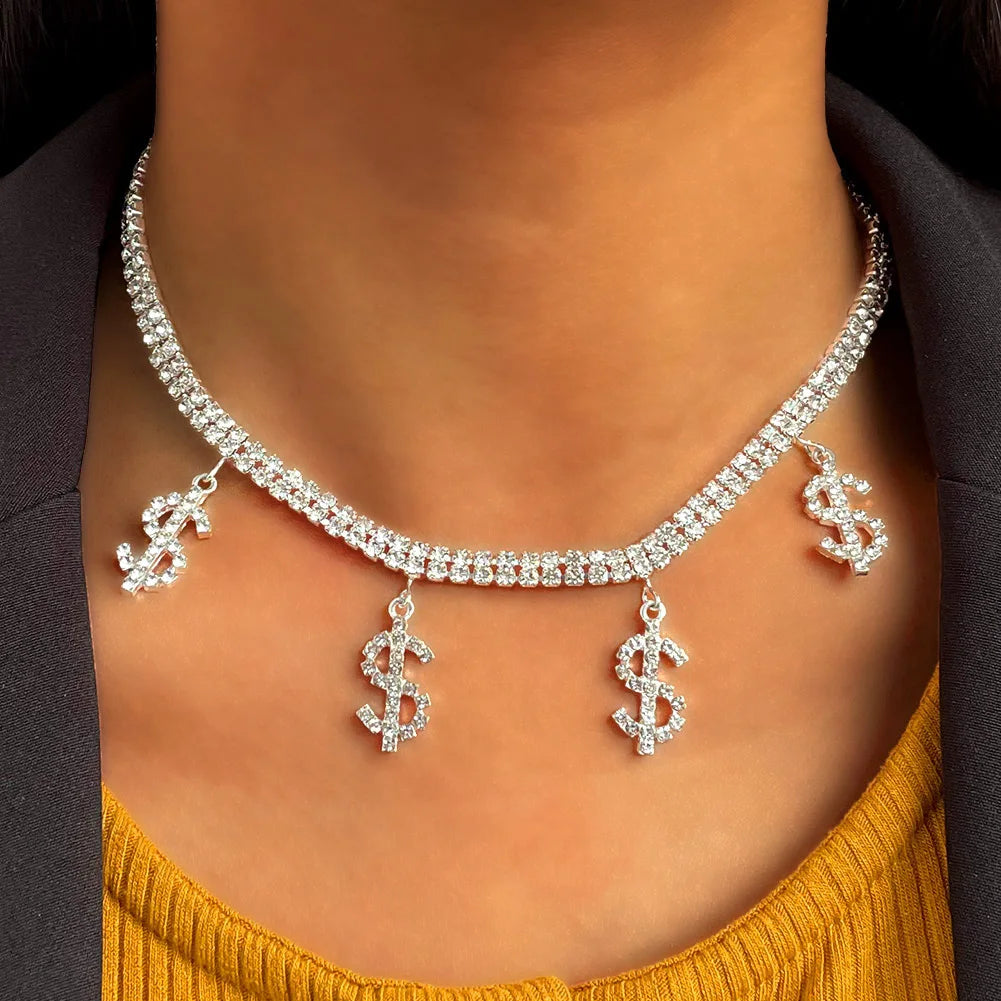 All I see is Dolla Signs Necklace
