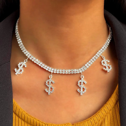 All I see is Dolla Signs Necklace