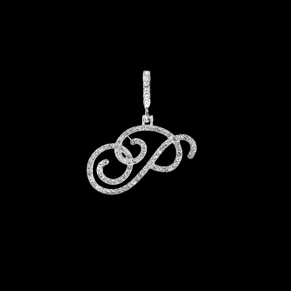 Lexy Initial Curve Necklace