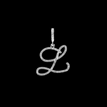 Lexy Initial Curve Necklace