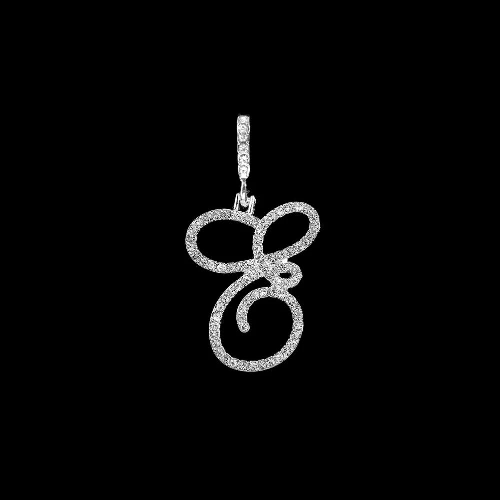 Lexy Initial Curve Necklace