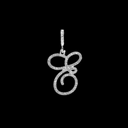 Lexy Initial Curve Necklace