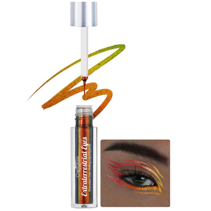 Extraterrestrial Eyes - Chameleon , Multi-chrome, Color Shifting Liquid Eyeliner - Cyphus