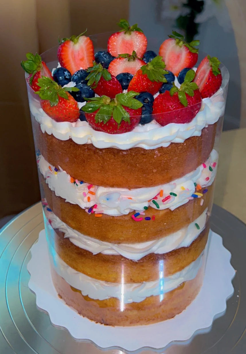 Naked Acetate Cake